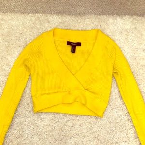 Crop top long sleeve